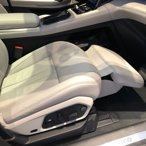 Repose-pieds en cuir pour siège de voiture, accessoire de luxe, en carton, acier noir, métal, Q50, accoudoir en carbone, siège général JIUYI - Product Image 3