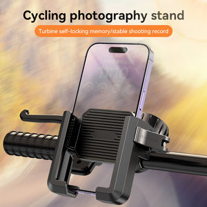 Support de téléphone pour moto avec design compatible caméra, utilisation à une main pour une enregistrement <span class=keywords><strong>photo</strong></span> et vidéo facile - Product Image 4