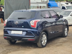 <b>TPMS</b> Equipped 2016 NAVY Ssangyong Tivoli Left Hand Drive Automatic Diesel SUV Clean Interior No Accidents - Product Image 2