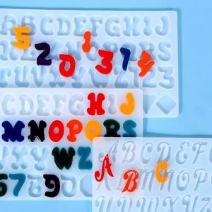 Custom Silicone Eco-Friendly Oven Safe Alphabet Mold <b>DIY</b> <b>Kit</b> for Cake Tools Pendant Earring Art Casting with Opp Bag - Product Image 4