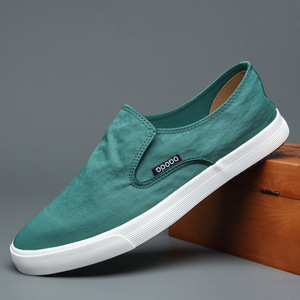 UP-1277J Giày Bệt Vải Bố Màu Trắng Thường Ngày Mùa Xuân Mùa Hè Cho Nam Giày Lười Thời Trang Giày Thể Thao Nam - Product Image 5