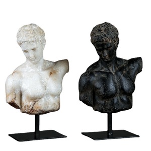Decorazione della grande stanza moderna degli ornamenti della scultura di lusso della <span class=keywords><strong>resina</strong></span> di carattere retrò nordico per la camera da letto del salotto di casa - Product Image 5