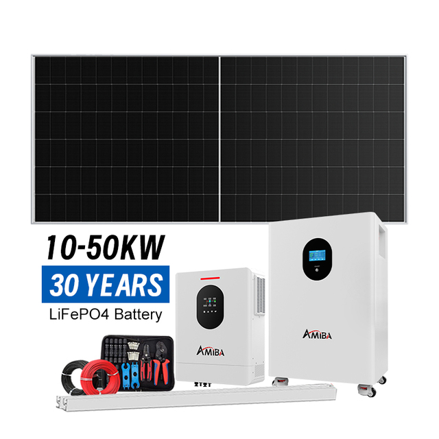Solar Generator Complete Energy Kit 5KW 10KW 15KW Off Grid Hybrid Kit LiFePO4 Battery Inverter for Family Daily Emergency Use