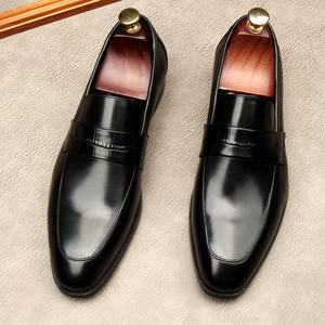 Zapatos de Hombre con Parches de Encaje a la Moda, Tallas Grandes 38-44, Antideslizantes, Transpirables, con Suela de Goma Ligera, para Oficina y Trabajo - Product Image 2