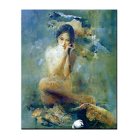 Pintura al Óleo de Retrato Personalizado a Partir de Foto, Hecha a Mano, Realista, Familiar, de Boda, Arte de Pared en Lienzo para Decoración del Hogar