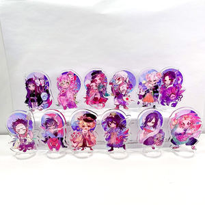 사용자 정의 모양의 인쇄 투명 애니메이션 Genshin 충격 OP 세트 아크릴 키 체인 매력 standees - Product Image 2