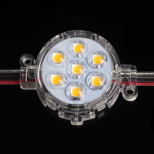 Treo <span class=keywords><strong>LED</strong></span> điểm ảnh Ánh sáng nút cho vườn cây trang trí, 12V RGB <span class=keywords><strong>pixel</strong></span> module với sigil coler | <span class=keywords><strong>LED</strong></span> <span class=keywords><strong>Pixel</strong></span> - Product Image 2