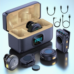 2mic 3 trong 1 MagSafe từ Lavalier ve áo Clip Micro không dây với sạc trường hợp máy ảnh điện thoại video ghi âm Mic - Product Image 1