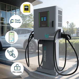 Chargeur rapide DC OCPP 2.0.1 pour véhicules électriques, montage mural, 30 kW, 60 kW, station <span class=keywords><strong>de</strong></span> <span class=keywords><strong>recharge</strong></span> pour véhicules électriques avec terminal POS pour la <span class=keywords><strong>recharge</strong></span> commerciale <span class=keywords><strong>de</strong></span> véhicules électriques - Product Image 2