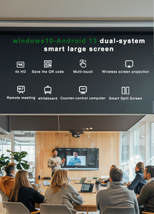 מחיר המפעל 4k 65 75 85 98 98 118 אינץ מסך מגע רב lcd חכם אינטראקציה לוח מחיק - Product Image 5