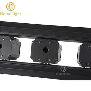 Offre Spéciale 6 têtes yeux lumière Laser DMX rvb couleur tête stroboscopique éclairage LED Disco fête Laser scène LED lumières - Product Image 3