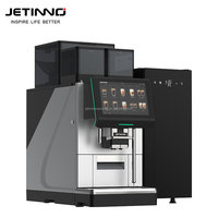 Machine à café commerciale Jetinno JL38A avec système de mousse de lait fraîche chaude et froide, saveur sirop
