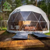 Guangzhou Large Transparent Geodesic Dome Glamping Tent for Sale