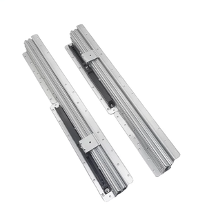 <span class=keywords><strong>Armoire</strong></span> d'<span class=keywords><strong>escalier</strong></span> allongée rail lourd Porte-chaussures glissière Casier <span class=keywords><strong>sous</strong></span> piste support de rail au sol rail de tiroir inférieur double antirouille - Product Image 3