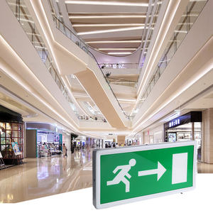 Caja de señal de salida de emergencia LED Fábrica al por mayor Recargable LED Señal de salida de emergencia Pasaje Hierro LED Caja de señal de salida de emergencia - Product Image 6