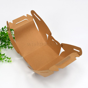 Hộp Cửa Sổ Trong Suốt Bằng Giấy Kraft Hộp Quà Tặng Tiệc Tùng Cho Bánh Kẹo Mút Bánh Kẹo Xà Phòng Đóng Gói Có Tay Cầm - Product Image 2