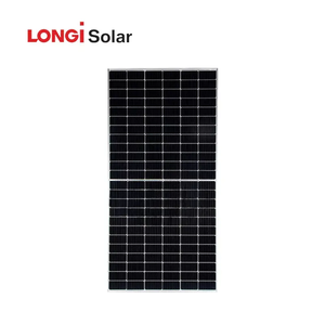 แผงเซลล์แสงอาทิตย์ผลิตจาก longi ja JINKO TUV แผง PV สีดำ400-420 W สีดำล้วนได้รับการรับรอง - Product Image 2