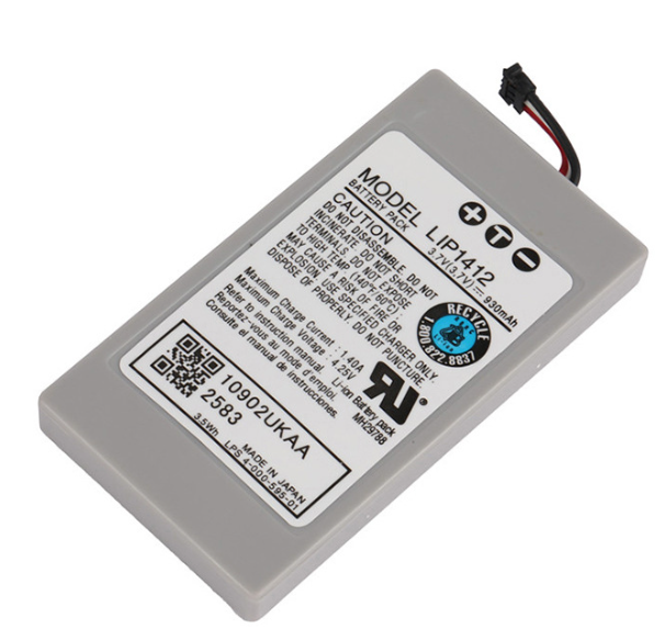3.7V 930mAh Lithium Battery for PSP GO Ion Battery Pack Replacement for PSP GO Controller Rechargeable Battery PSP N1000 N1001