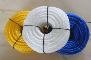 Corde marine en polypropylène haute résistance, 3 brins, corde torsadée en polypropylène tressée pour la pêche marine - Product Image 2