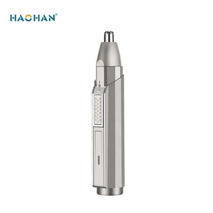 Haohan USB hombres nariz recortador lujo 3 en 1 vello Nasal oreja depilación máquina de <span class=keywords><strong>corte</strong></span> plata galvanoplastia viaje hogar limpio - Product Image 6