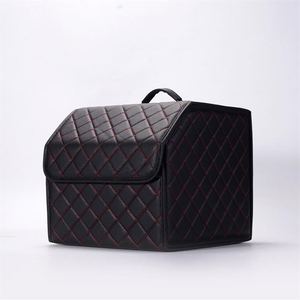 Organizador de coche plegable multifuncional <span class=keywords><strong>Mico</strong></span>, bolsa de almacenamiento colgante para el reposacabezas del coche, impermeable, de cuero de poliuretano - Product Image 1