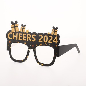 2025 vàng đen trường vui trang trí giấy kính qua biên giới sản phẩm mới bên và tốt nghiệp ảnh gian hàng đạo cụ - Product Image 4