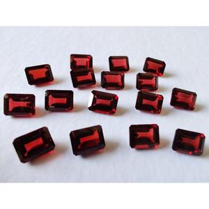 Granate / Calidad Superior AAA / VSI 300 / Octogonal / Facetado / 8x10 mm / Granate Rojo / Piedras Preciosas Sueltas / Granate Rojo NATURAL - Product Image 3