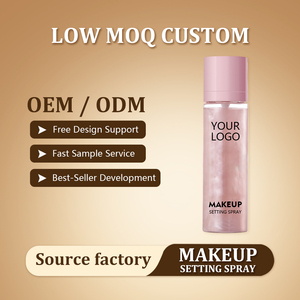 Makeup Fixer Setting Spray <b>Oil</b> Control Setting Spray Black Long Lasting Vegan Setting Spray Makeup Manufacturer Private Label - Product Image 4