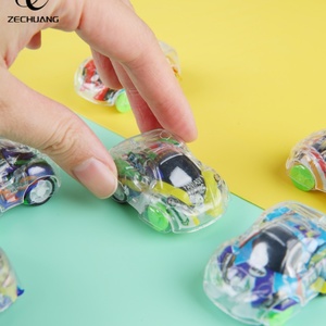 מכונית מרוץ צעצוע מפלסטיק בקנה מידה 1:64, צעצוע חיכוך לילדים, מתנה יוניסקס - Product Image 3