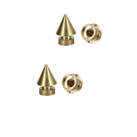 Pointes anti-oiseaux réglables personnalisées en acier inoxydable, pièces usinées CNC, polissage à ressort, incluant aluminium, cuivre, laiton, acier au carbone