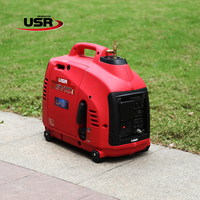 Générateurs de gaz GPL super silencieux 1000W démarrage à recul moteur refroidi par air à 4 temps certificat EPA portable monophasé 60Hz