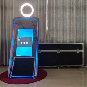 <span class=keywords><strong>2023</strong></span> plus récent miroir Photo Booth Machine Mini Selfie 40 70 pouces écran tactile miroir magique Photo Booth avec appareil photo et impression - Product Image 2