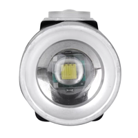 Lampe torche LED rechargeable USB magnétique étanche haute luminosité pour extérieur avec zoom et éclairage latéral COB