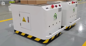 Тяжелый промышленный беспилотный транспорт (AGV) для логистики и складского хозяйства с магнитной навигацией, круглосуточная работа, точность 10 мм - Product Image 2