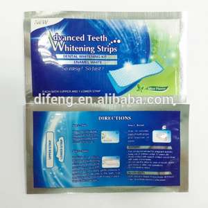 שיניים מתקדמות הלבנת רצועות פרטי לוגו לבן רצועות הלבנת שיני רצועות - Product Image 2