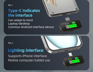 Ks08 K9 Mô Hình 2.4G Không Dây Lavalier Microphone LED Hiển Thị Loại C Kết Nối Đa Hướng Điện Thoại Di Động Giám Sát Vlogging - Product Image 5