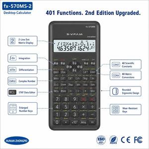 Calculadora Científica fx-570MS-2, 401 Funciones, Matriz, Vector, Número Complejo, Solución <span class=keywords><strong>de</strong></span> <span class=keywords><strong>Ecuaciones</strong></span>, Ingeniería Diferencial - Product Image 3