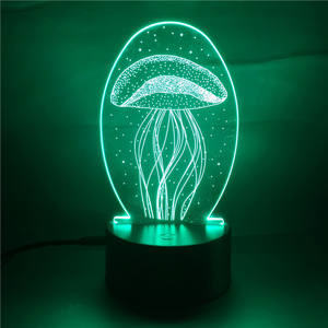 <span class=keywords><strong>Veilleuse</strong></span> Led multicolore avec capteur tactile, manga, <span class=keywords><strong>veilleuse</strong></span> d'<span class=keywords><strong>action</strong></span> 3D scintillante, 10 pièces - Product Image 1