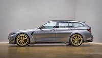 Pour BMW G81 M3 Touring Kit de carrosserie en Fiber de carbone sèche M3 Touring AE Diffuseur de lèvre avant en Fiber de carbone Spoiler Jupe latérale Capot