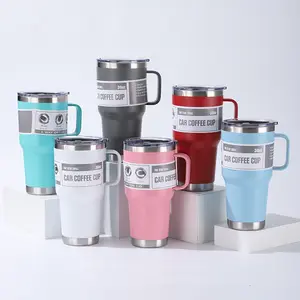 Оптовая продажа 12 14 18 20 24 30 36 Oz Vasos магнитные крышки из нержавеющей стали Yetys серии Yetycoolers тумблер кофейные кружки с ручкой