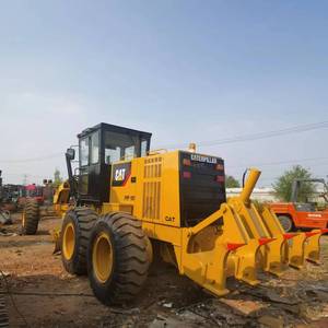 เครื่องจักรกลมือสองคุณภาพดีราคาถูก Cat 140H มอเตอร์เกรดเดอร์มือสอง Cat 140H Caterpillar 140H 140K 140G สภาพดีพร้อมขาย - Product Image 3