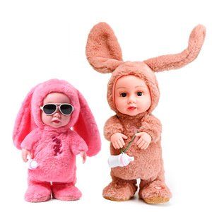 Juguetes <span class=keywords><strong>para</strong></span> Bebés, Muñeca de Peluche Eléctrica con Biberón, Puede Cantar, Bailar, Caminar, Hablar e Imitar Sonidos, 120 <span class=keywords><strong>Canciones</strong></span>, <span class=keywords><strong>para</strong></span> Niñas de 0 a 24 Meses - Product Image 4