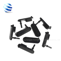 Usb-a usb-c usb-a b 2.0 bouchon anti-poussière en silicone pour usb