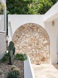 Revêtement mural extérieur <span class=keywords><strong>en</strong></span> <span class=keywords><strong>pierre</strong></span> <span class=keywords><strong>naturelle</strong></span> <span class=keywords><strong>de</strong></span> haute qualité personnalisable YUSHI pour villas, idéal pour les jardins modernes et les murs extérieurs. - Product Image 4