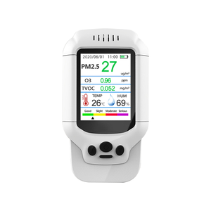 เครื่องวัดโอโซน O3 และ PM2.5 พร้อมเซ็นเซอร์ตรวจจับคุณภาพอากาศภายในอาคาร สำหรับใช้ในโรงเรียน โรงพยาบาล สำนักงาน และที่บ้าน - Product Image 1