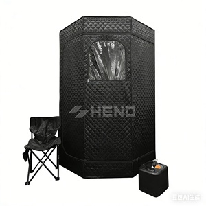 Tenda per Bagno Turco Stile Bourgeois per Mindfulness e Relax, Saune a Vapore Portatili per Esterni in Vendita - Product Image 2