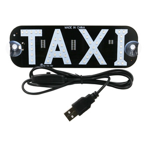 Panel de Luces LED Indicadoras, Luz de Advertencia Interior para Coche, Luz para Conductor de <span class=keywords><strong>Taxi</strong></span>, USB con Interruptor - Product Image 2