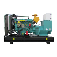 Générateur diesel à châssis ouvert à prix réduit 50KW Type ouvert 50/60Hz Démarrage automatique Panneau de commande pour alimentation industrielle d'urgence