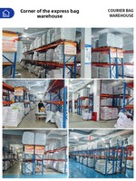 Sac d'emballage express épais et imperméable, logo personnalisé, grand sac logistique Taobao, vente en gros