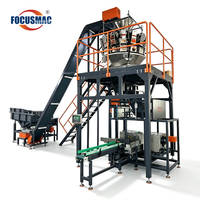 Focus Machinery Machine de remplissage automatique à double voie pour vis longues, capacité 1-5 kg, pour aligneurs de clous magnétiques en papier et scellage